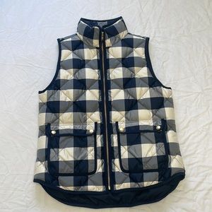 J.Crew Checkered Vest